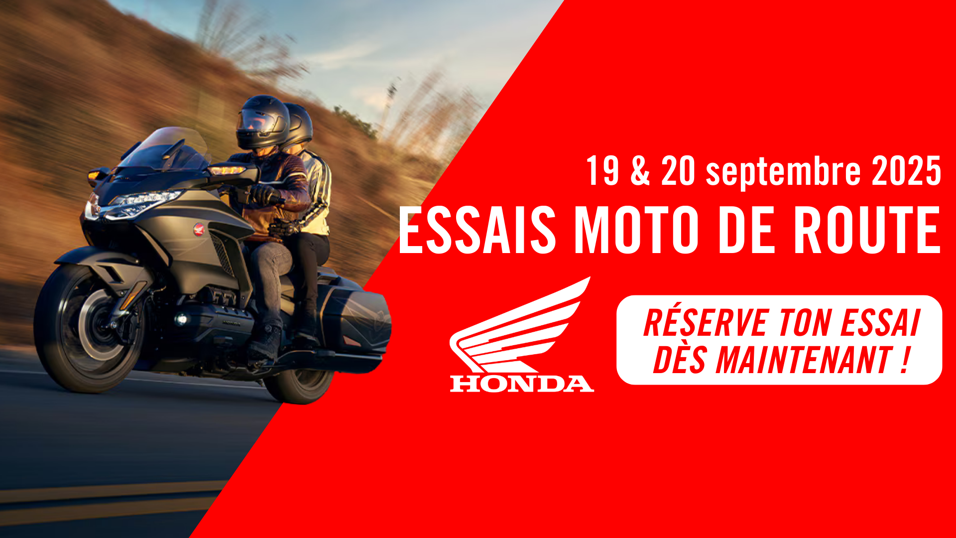 Essais Honda – 19 & 20 septembre 2025 chez Mathias Sports