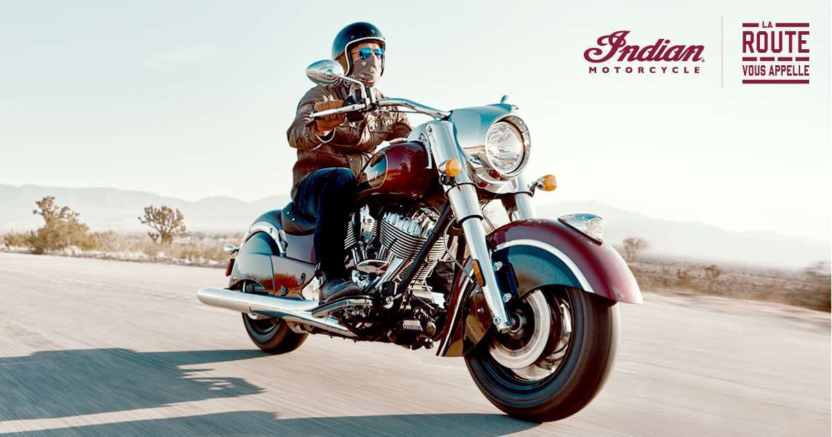 Notre gamme Indian Motorcycle à l'essai le 18 mai