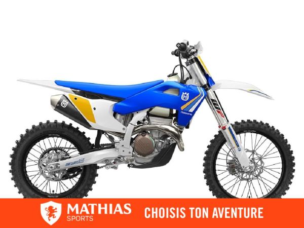  MSU-2025F2475YD_BlancNeuf Husqvarna FX 350 HERITAGE 2025 a vendre 1