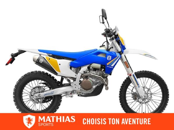  MSU-2025F2475YB_BlancNeuf Husqvarna FE 501s HERITAGE 2025 a vendre 1