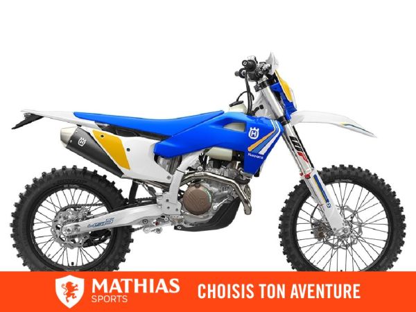  MSU-2025F2375Y9_BlancNeuf Husqvarna FE 450 HERITAGE 2025 a vendre 1