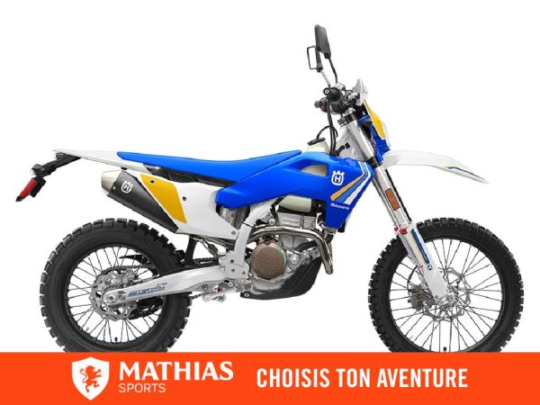  MSU-2025F2275Y8_BlancNeuf Husqvarna FE 350s HERITAGE 2025 a vendre 1