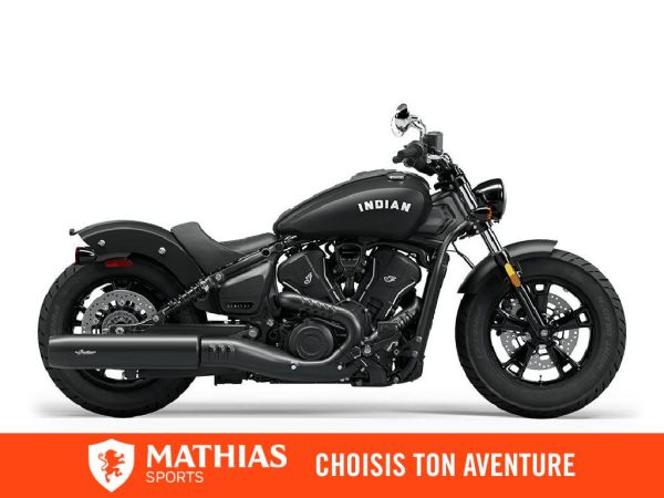 MSU-2025N25SBC61CH_Black SmokeNeuf INDIAN Scout Sixty Bobber Limited 2025 a vendre 1