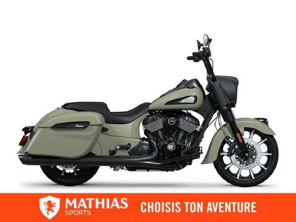  MSU-2025N25TJDBBCJ_Moss Green SmokeNeuf INDIAN Springfield Dark Horse 2025 a vendre 1