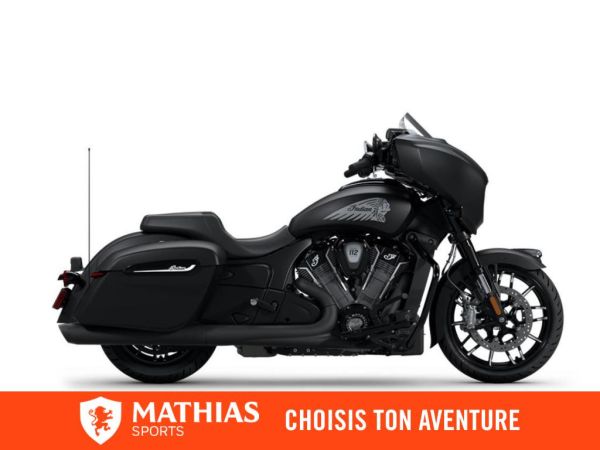  MSU-2025N25LFDSSC_Black SmokeNeuf INDIAN Chieftain PowerPlus Dark Horse With 112ci + Rider Assist Package 2025 a vendre 1