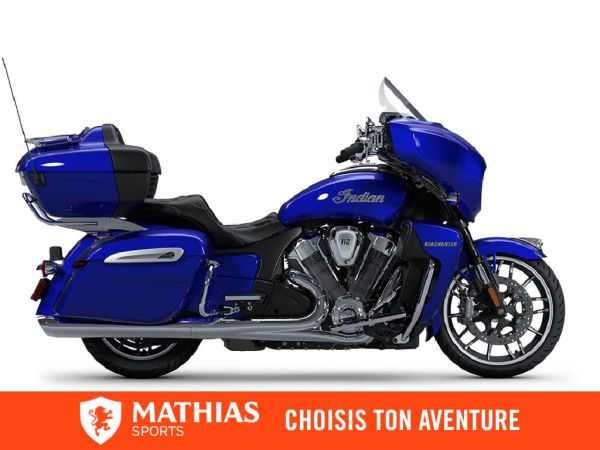  MSU-2025N25LGLRRC_Spirit Blue MetallicNeuf INDIAN Roadmaster PowerPlus Limited 108 2025 a vendre 1