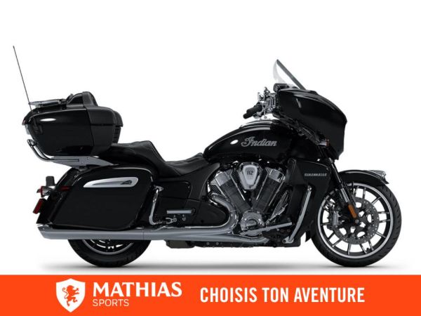  MSU-2025N25LGLSSCA_Black MetallicNeuf INDIAN Roadmaster PowerPlus Limited With 112ci + Rider Assist Package + Audio 2025 a vendre 1