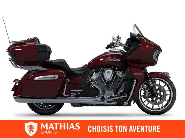  MSU-2025N25LDLRRC_Maroon MetallicNeuf INDIAN Pursuit Limited 2025 a vendre 1