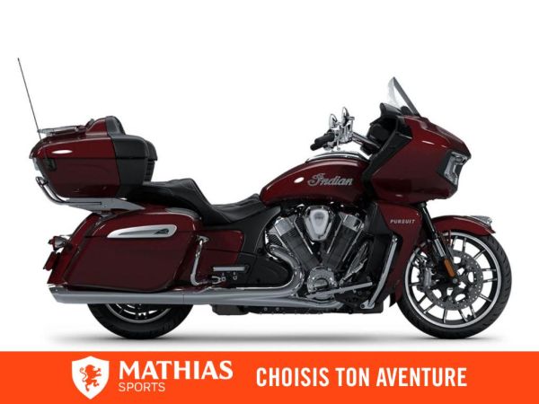  MSU-2025N25LDLRRCA_Maroon MetallicNeuf INDIAN Pursuit Limited Audio 2025 a vendre 1