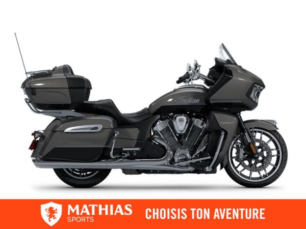  MSU-2025N25LDLRRCA_Black Metallic w/ Heavy MetalNeuf INDIAN Pursuit Limited Audio 2025 a vendre 1