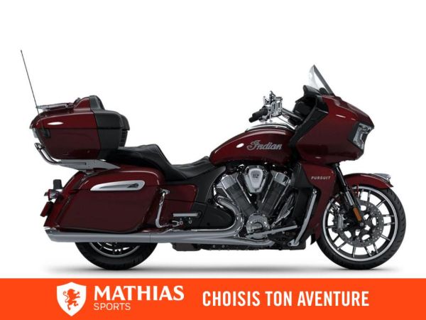  MSU-2025N25LDLSSC_Maroon MetallicNeuf INDIAN Pursuit Limited With 112ci + Rider Assist Package 2025 a vendre 1