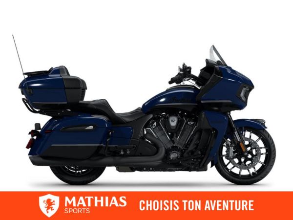  MSU-2025N25LDDSSCA_Black Metallic Vivid Crystal w/ Springfield BlueNeuf INDIAN Pursuit Dark Horse With 112ci + Rider Assist Package + Audio 2025 a vendre 1