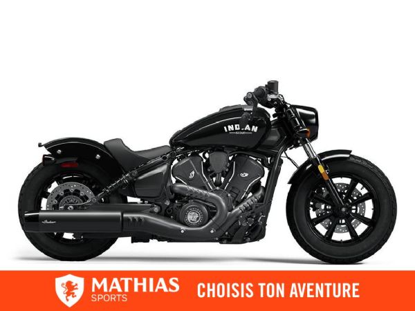 MSU-2025N25SBB76CA_Black MetallicNeuf INDIAN Scout Bobber 2025 a vendre 1