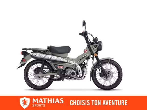  MSU-2025CT125AS_GRISNeuf HONDA Trail125 ABS 2025 a vendre 1