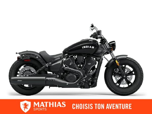  MSU-2025N25SBV61CA_Black MetallicNeuf INDIAN Scout Sixty Bobber 2025 a vendre 1