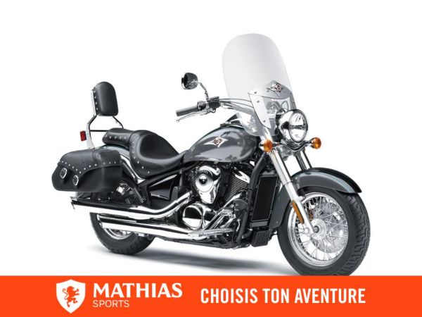  MSU-2026VN900DTFNN_Gris Graphite Métallisé / Noir Étincelle Métallisé GY1 Neuf KAWASAKI Vulcan 900 Classic LT 2026 a vendre 1