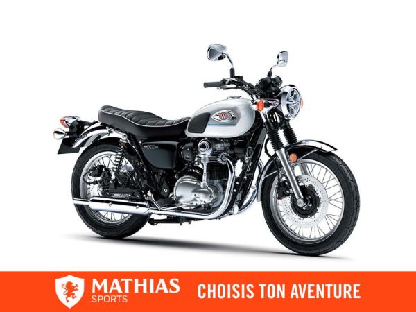  MSU-2026EJ800DTFNN_Blanc Blizzard Perle WT1 Neuf KAWASAKI W800 2026 a vendre 1