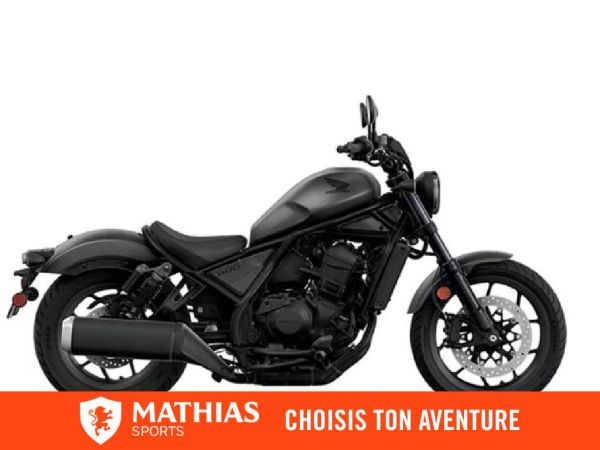  MSU-2026CMX1100AT_NoirNeuf HONDA Rebel 1100 (ABS) 2026 a vendre 1