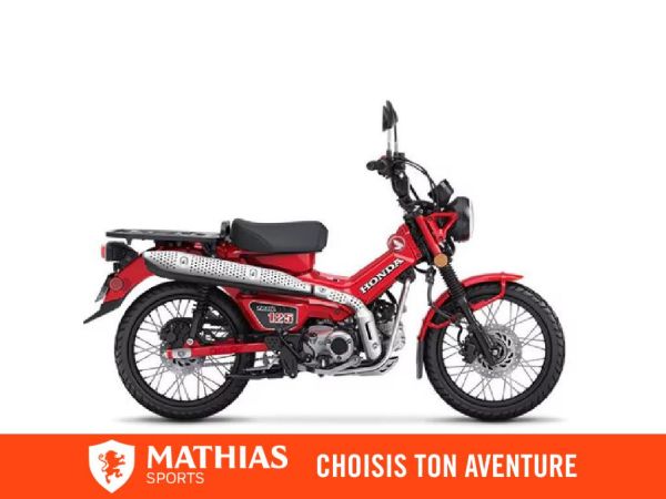 MSU-2025CT125AS_ROUGENeuf HONDA Trail125 ABS 2025 a vendre 1