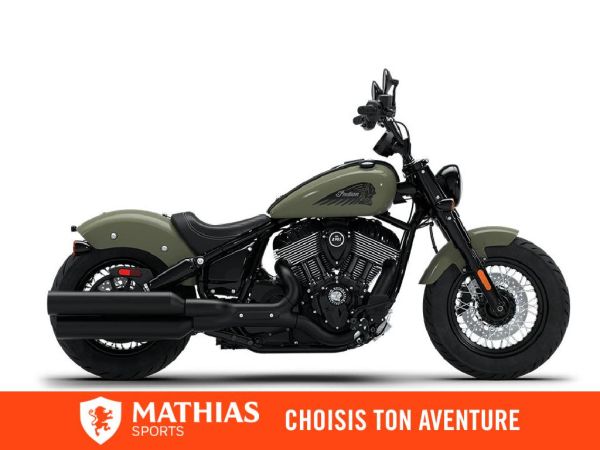  MSU-2026N26DLDBHC5_Moss GreenNeuf INDIAN Indian Chief Bobber Dark Horse 2026 a vendre 1