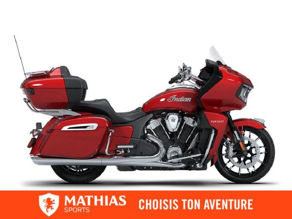  MSU-2026N26LD6SSCS_Sunset Red MetallicNeuf INDIAN Pursuit Limited + 112 & Audio Package 2026 a vendre 1