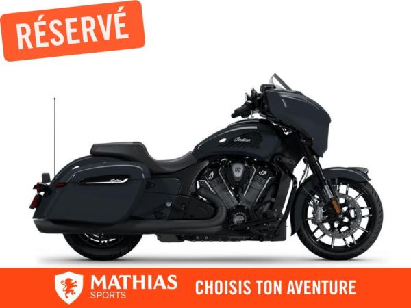  MSU-2025N25LFDSSC_Blue DuskNeuf INDIAN Chieftain PowerPlus Dark Horse With 112ci + Rider Assist Package 2025 a vendre 1