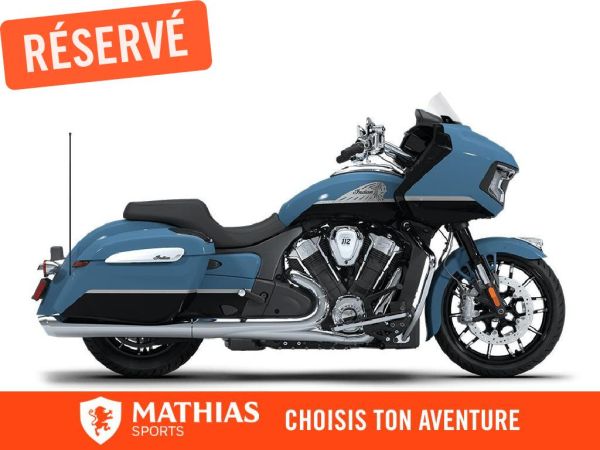  MSU-2026N26LC6SSC2_Storm Blue / Black MetallicNeuf INDIAN Challenger Limited + 112 & Audio Package 2026 a vendre 1