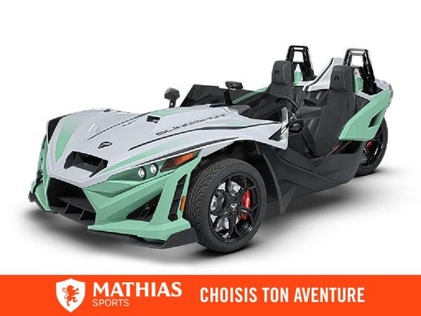  MSU-2026T26AARGBCM_Blanc / VertNeuf POLARIS Slingshot R (Manuel) 2026 a vendre 1