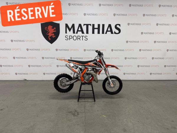 MS-23-0201A Occasion KTM 65 SX clutch ,brake cauburateur neuf 2019 a vendre 1