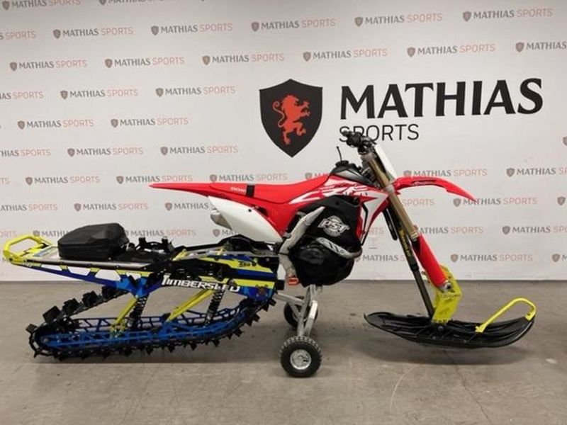MS-21-0385A Occasion HONDA CRF450RX AVEC TIMBERSLED ARO 137 PO. 2018 a vendre 1