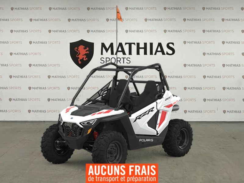 MSU-2023Z23HCB18A2_BLANC Neuf POLARIS RZR 200 EFI 2023 a vendre 1
