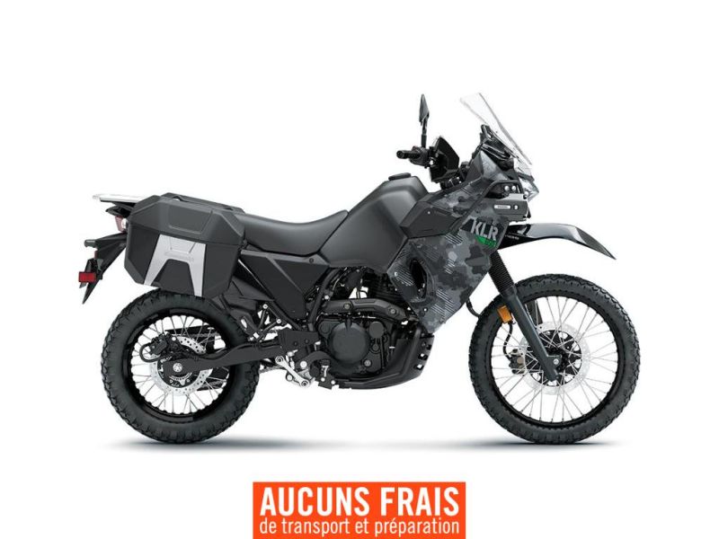 MSU-2023KL650HPFAN_Gris Neuf KAWASAKI KLR650 Adventure 2023 a vendre 1