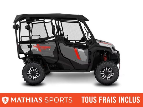  MSU-2025SXS10M5SS_GrisNeuf HONDA Pioneer 1000 - 5P Trail Édition Spéciale 2025 a vendre 1