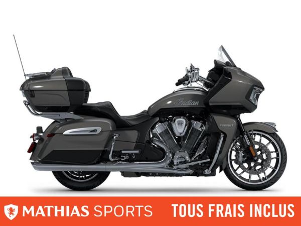  MSU-2025N25LDLSSC_Black Metallic w/ Heavy MetalNeuf INDIAN Pursuit Limited With 112ci + Rider Assist Package 2025 a vendre 1