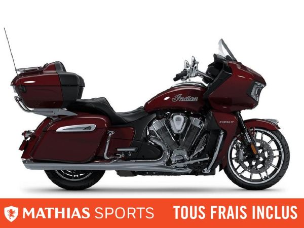  MSU-2025N25LDLRRC_Maroon MetallicNeuf INDIAN Pursuit Limited 2025 a vendre 1