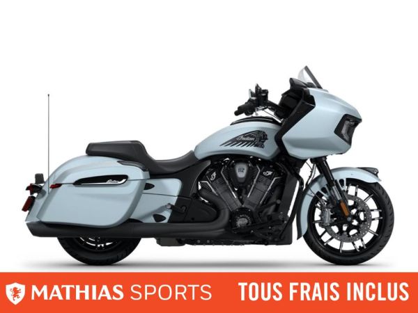  MSU-2025N25LCDSSCA_Frost Silver SmokeNeuf INDIAN Challenger Dark Horse With 112ci + Rider Assist Package + Audio 2025 a vendre 1