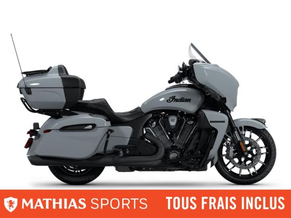  MSU-2025N25LGDSSCA_Storm GrayNeuf INDIAN Roadmaster PowerPlus Dark Horse With 112ci + Rider Assist Package + Audio 2025 a vendre 1