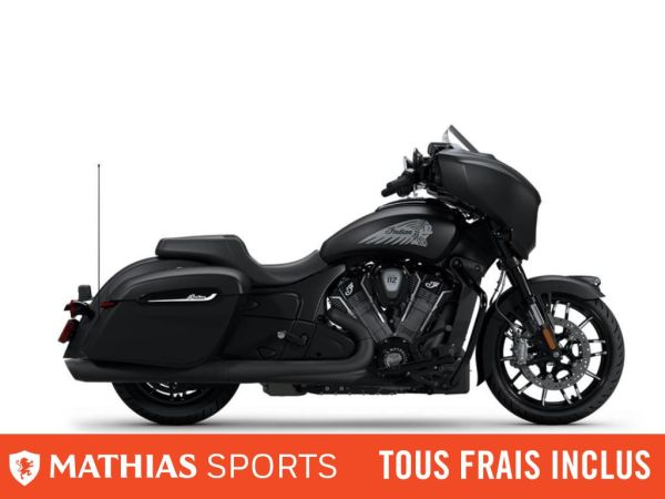  MSU-2025N25LFDSSC_Black SmokeNeuf INDIAN Chieftain PowerPlus Dark Horse With 112ci + Rider Assist Package 2025 a vendre 1
