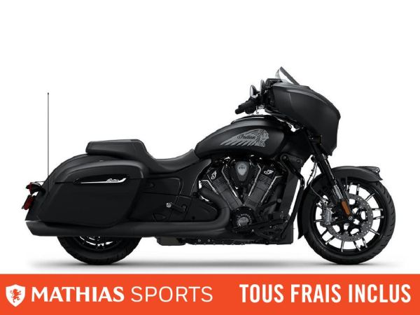  MSU-2025N25LFDRRC_Black SmokeNeuf INDIAN Chieftain PowerPlus Dark Horse 108 2025 a vendre 1