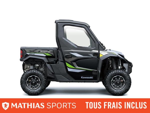 MSU-2025KWF1000PSF_Gris glaceNeuf KAWASAKI RDIGE XR DELUXE HVAC 2025 a vendre 1