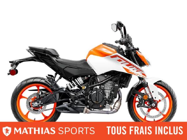  MSU-2025250 DUKE_BlancNeuf KTM 250 DUKE 2025 a vendre 1