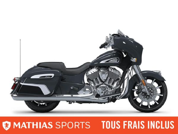  MSU-2025N25TCPBBCL_Blue Dusk/GraphicsNeuf INDIAN Chieftain Limited Audio Package 2025 a vendre 1
