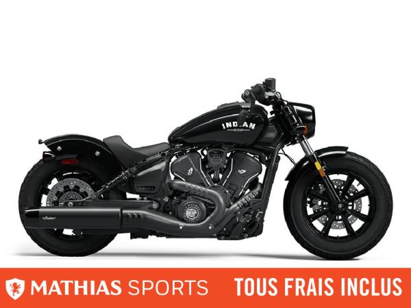  MSU-2025N25SBC76CA_Black MetallicNeuf INDIAN Scout Bobber Limited 2025 a vendre 1