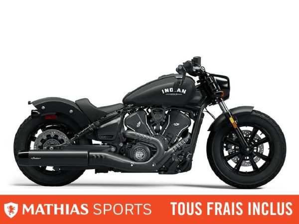  MSU-2025N25SBC76CH_Black SmokeNeuf INDIAN Scout Bobber Limited 2025 a vendre 1