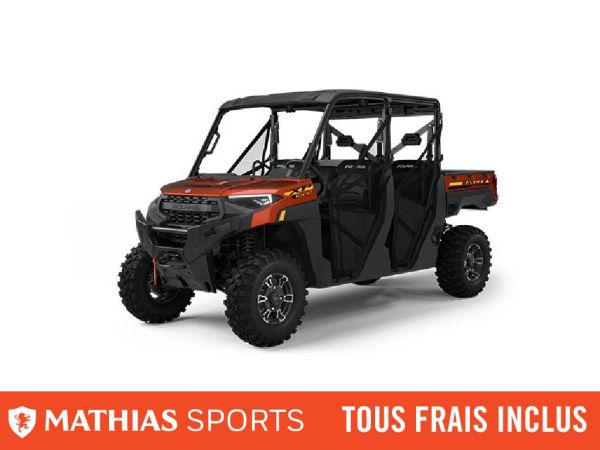  MSU-2025R25RSE99AF_OrangeNeuf POLARIS Ranger Crew XP 1000 Premium 2025 a vendre 1