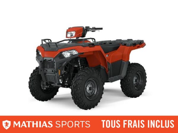  MSU-2025A25SEA50B3_OrangeNeuf POLARIS Sportsman 450 H.O. 2025 a vendre 1