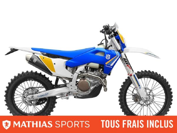  MSU-2025F2375Y9_BlancNeuf Husqvarna FE 450 HERITAGE 2025 a vendre 1