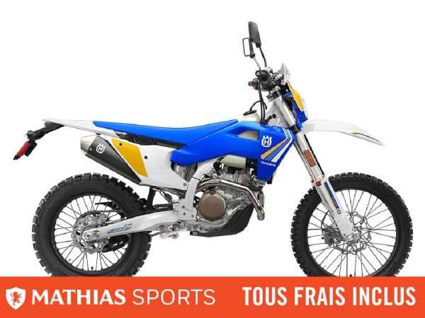  MSU-2025F2475YB_BlancNeuf Husqvarna FE 501s HERITAGE 2025 a vendre 1