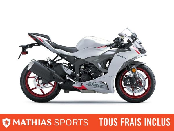  MSU-2025ZX636JSFAN_BlancNeuf KAWASAKI Ninja ZX-6R 2025 a vendre 1