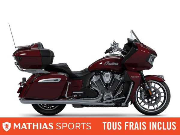  MSU-2025N25LDLSSCA_Maroon MetallicNeuf INDIAN Pursuit Limited With 112ci + Rider Assist Package + Audio 2025 a vendre 1